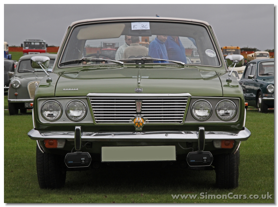 Simon Cars Hillman Hunter and Arrow models